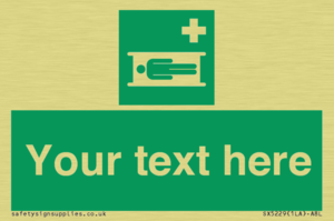 Custom Stretcher Sign